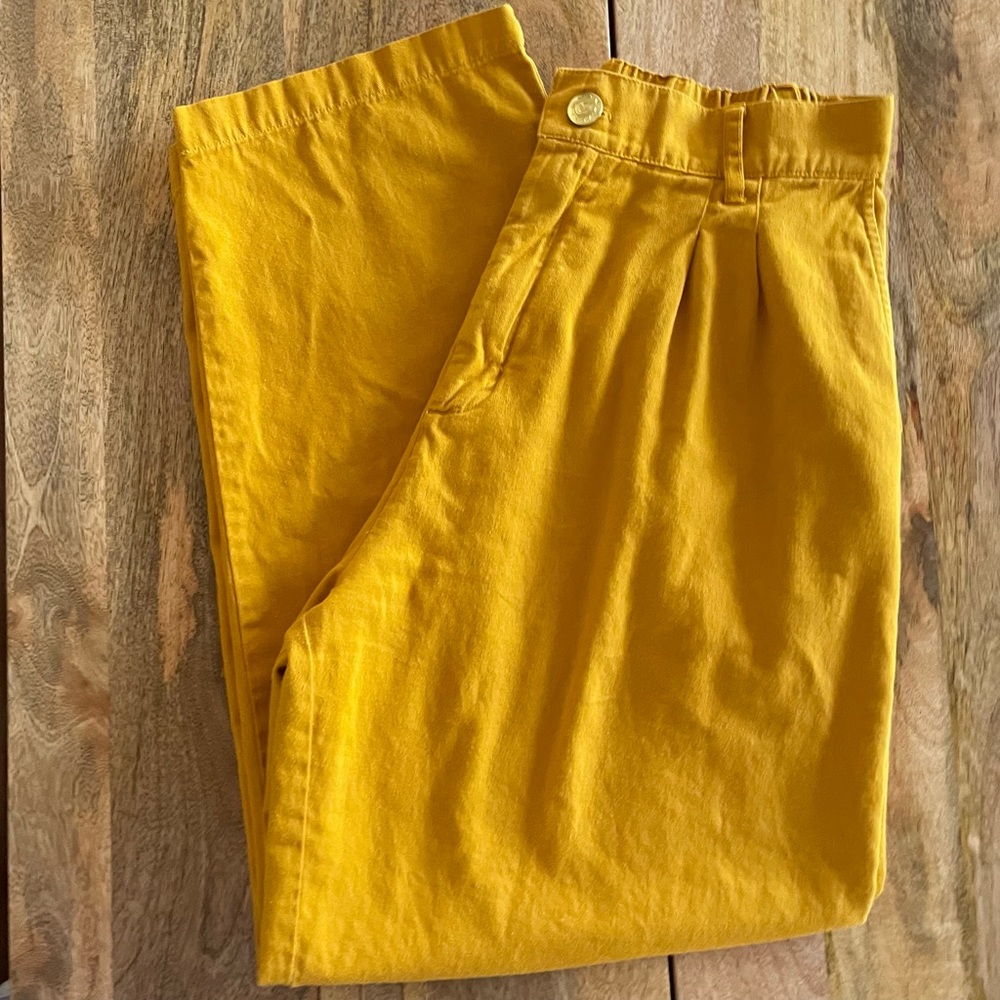 SOLD ☀️ Big Bud Press Spicy Mustard Yellow Trousers M ☀️